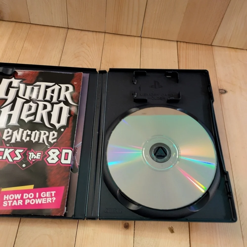 Guitar Hero Encore: Rocks the 80s for PlayStation 2 - Black Game Used